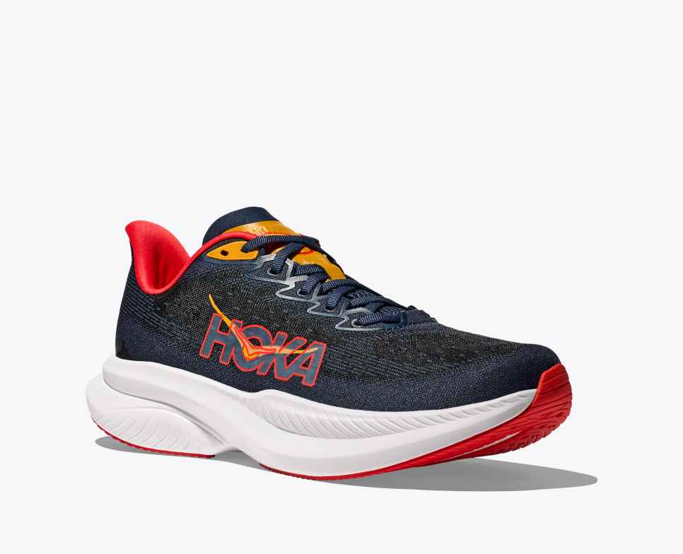 HOKA Mach 6 Varsity Navy / Amurg nautic
