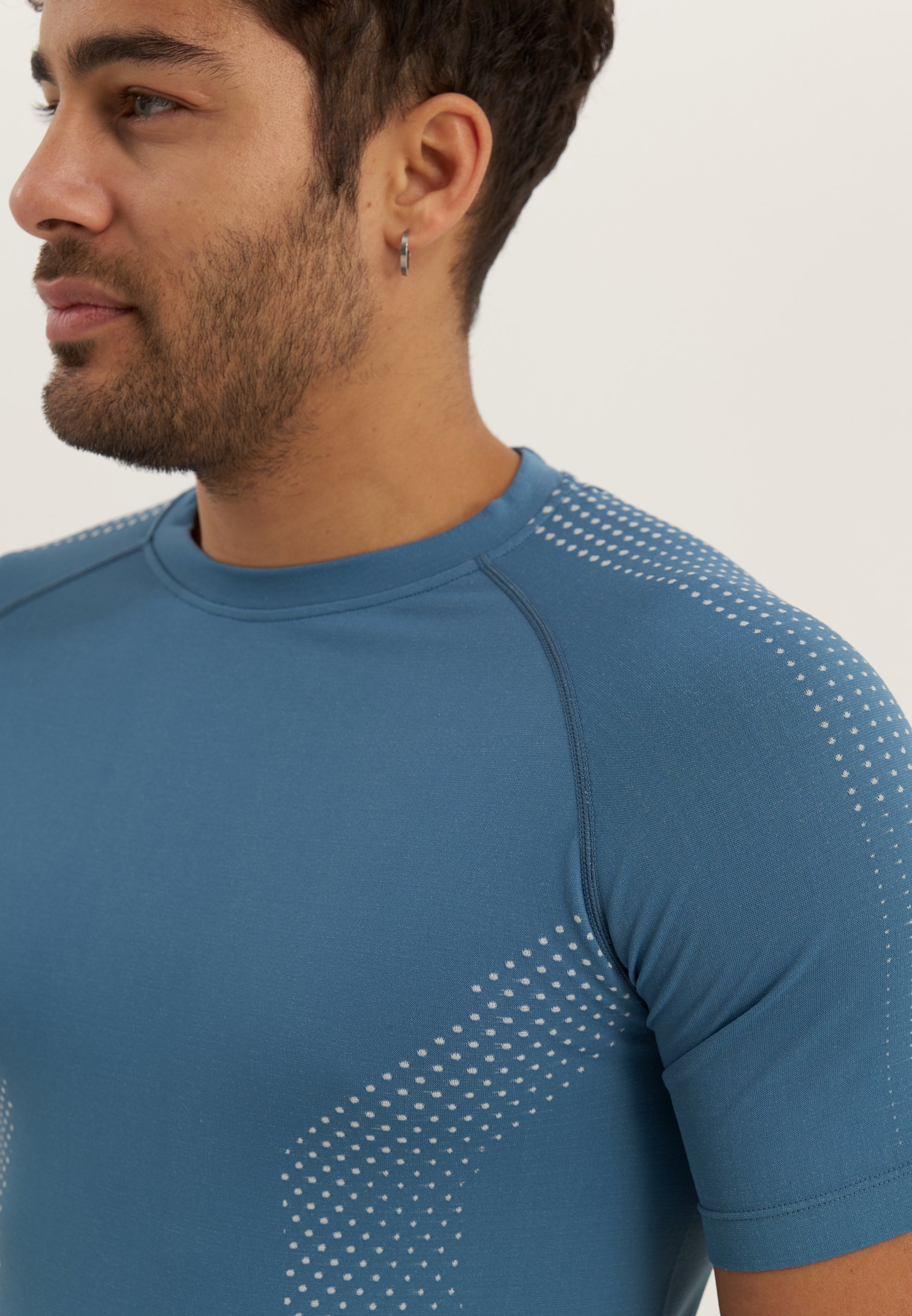 Pier One Sport T-shirt met korte mouwen en zonder naden - Sport T-shirt - turquoise