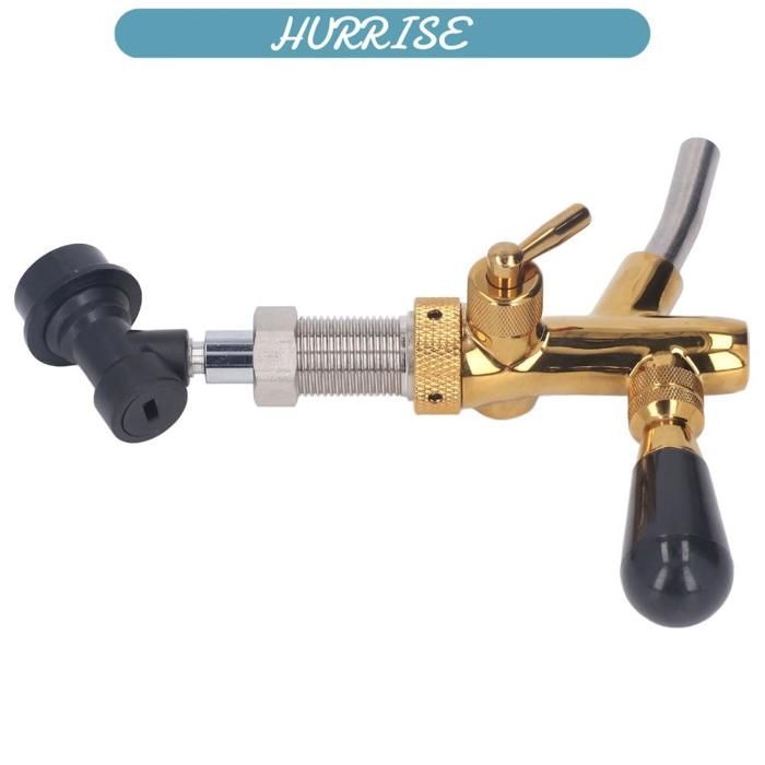 Sonew Robinet de bière G5/8 Beer Faucet Brass Stainless Steel Beer Faucet Adjustable Beer Tap With articles cuisine