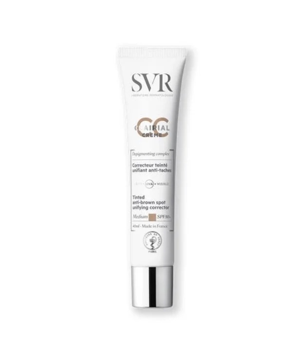 SVR Clairial SPF 50+ crème tegen huidonvolkomenheden medium 40 ml