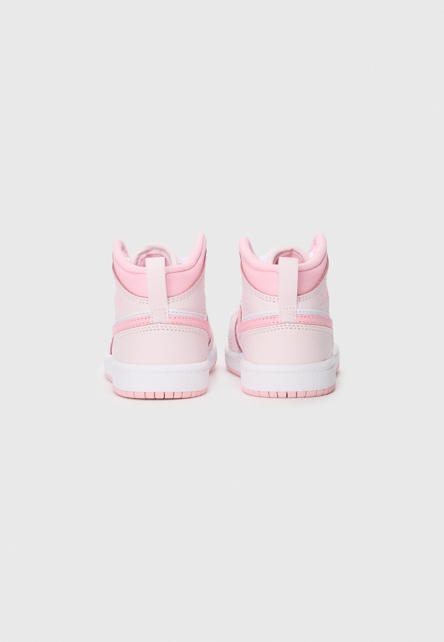 Jordan JORDAN 1 MID UNISEXE - Baskets montantes - rose perle/rose pâle moyen/blanc