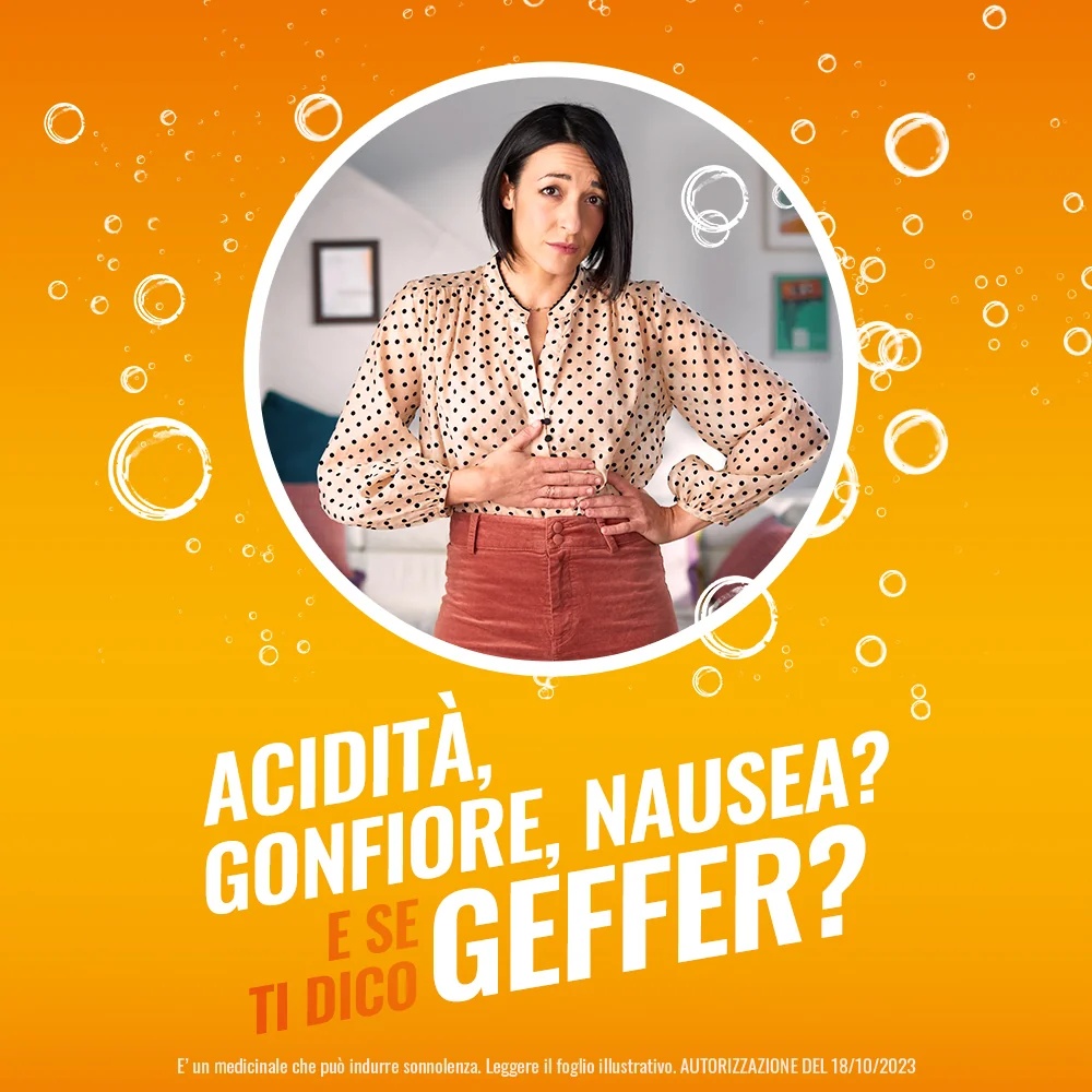 Bayer Geffer Antacidum 24 sachês para azia e náuseas.