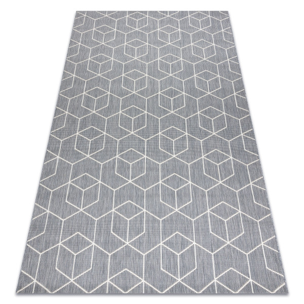 Dywan SZNURKOWY SIZAL FLAT 48655/637 KOSTKI 80x150 cm