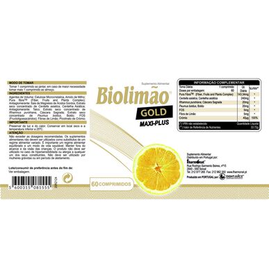Biolimão Gold Maxi-Plus laihdutuslisä 60 tablettia 60 tablettia