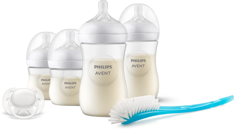 Conjunto de presente Philips Avent Natural Response SCD838/11 para bebês desde o nascimento.