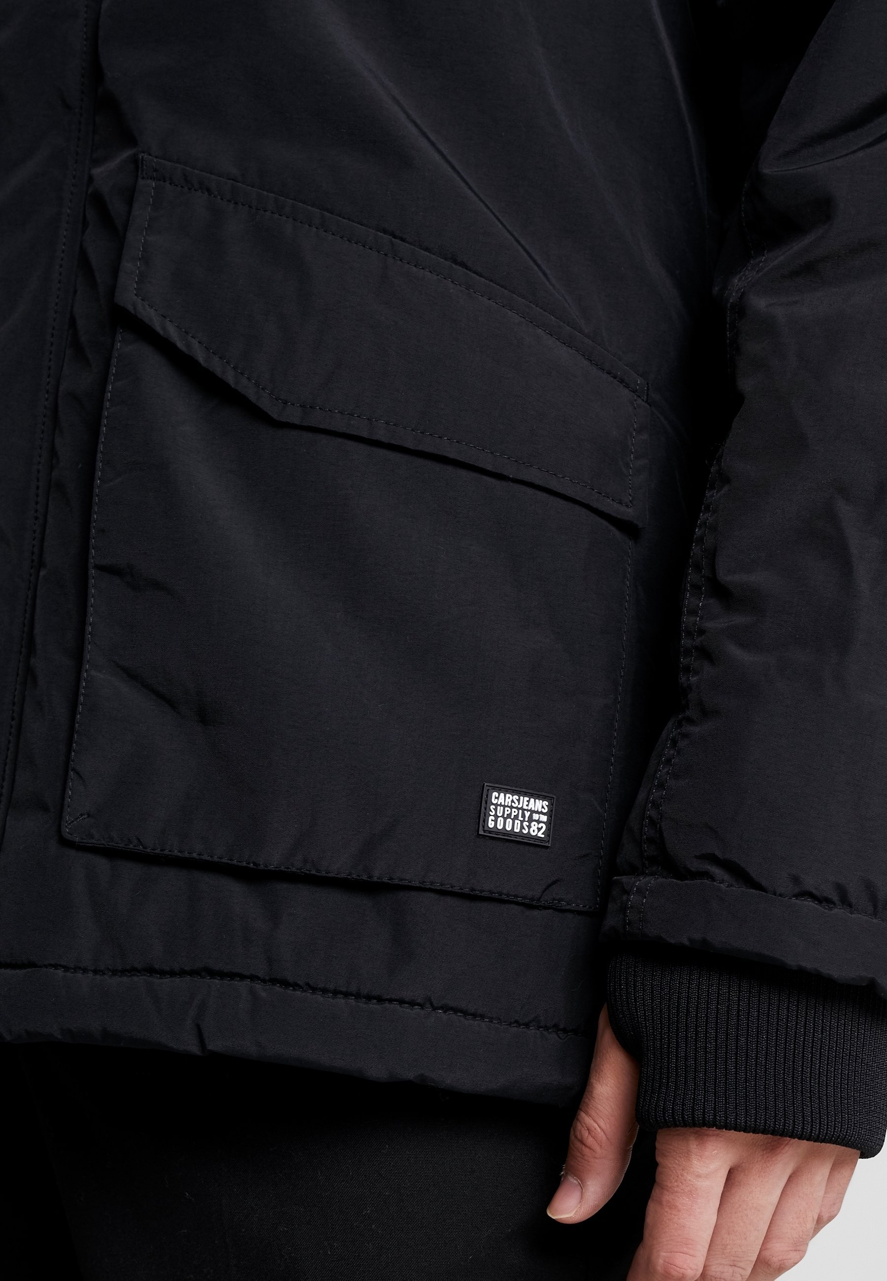 Cars Jeans winterjas - zwart