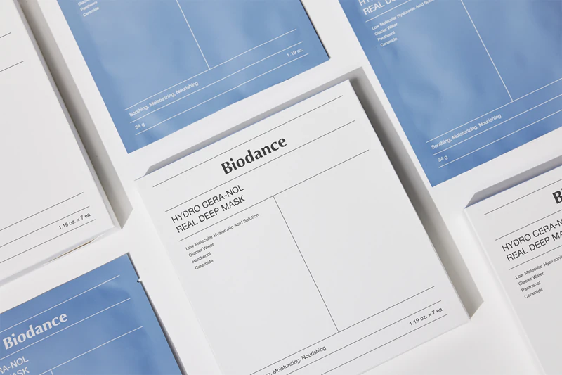 Biodance Hydro Cera-nol Real Deep Mask hydraterend gezichtsmasker met kalmerende werking