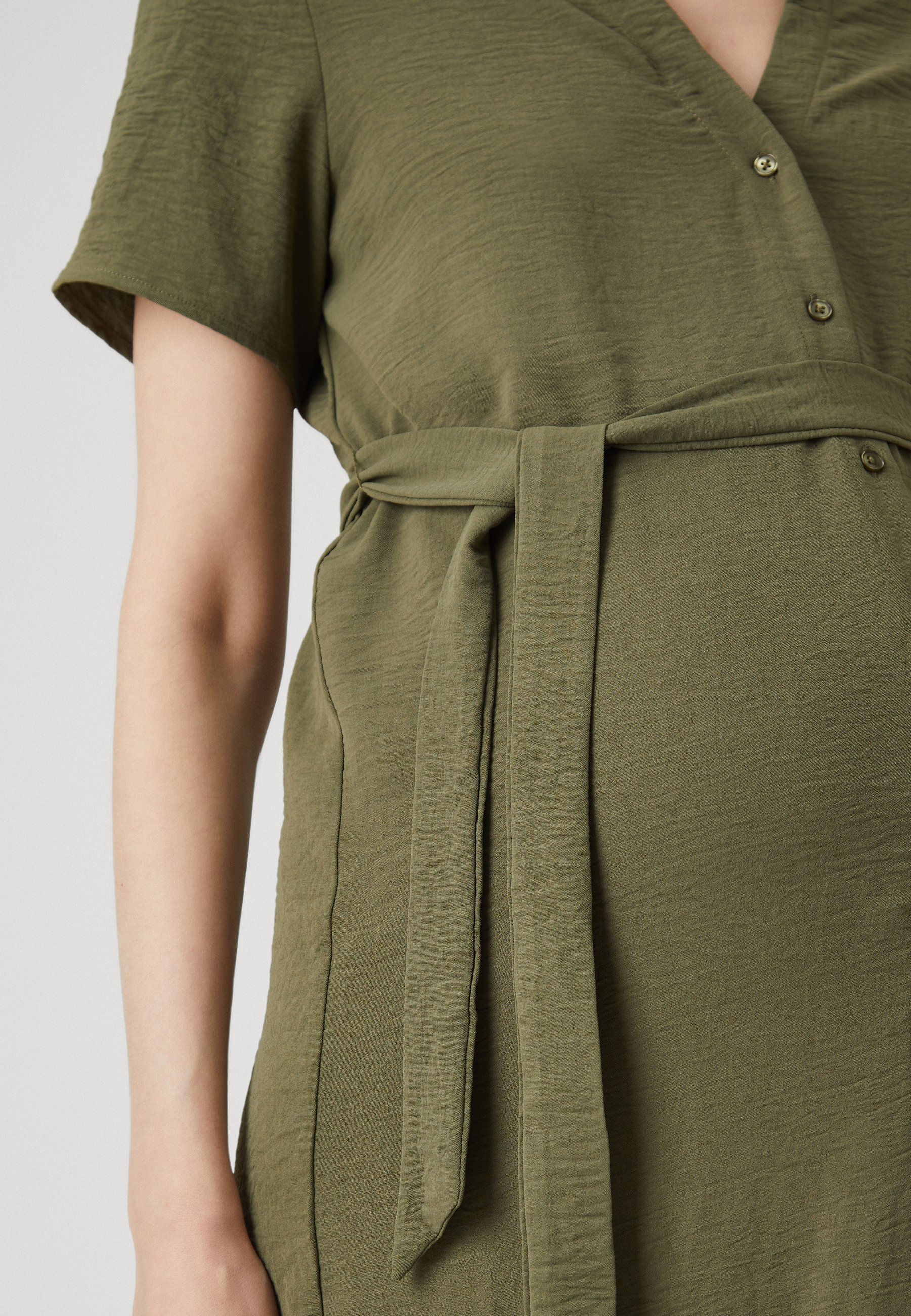 Vero Moda Maternity VMMALVA SHIRT DRESS - Overhemdjurk - Kalamata