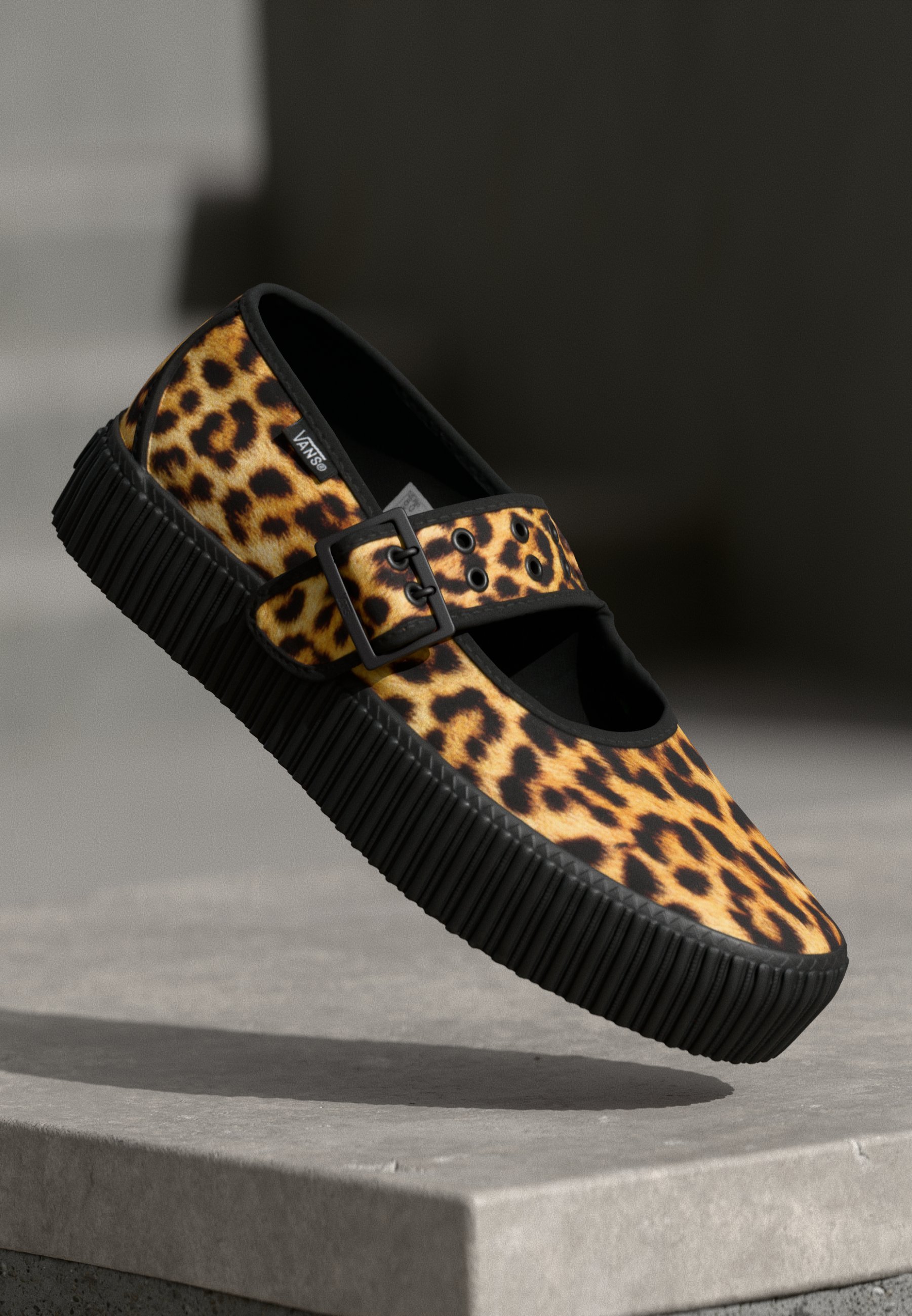 Vans MARY JANE CREEPER - Balerīnas ar siksniņām pie potītes - melnas