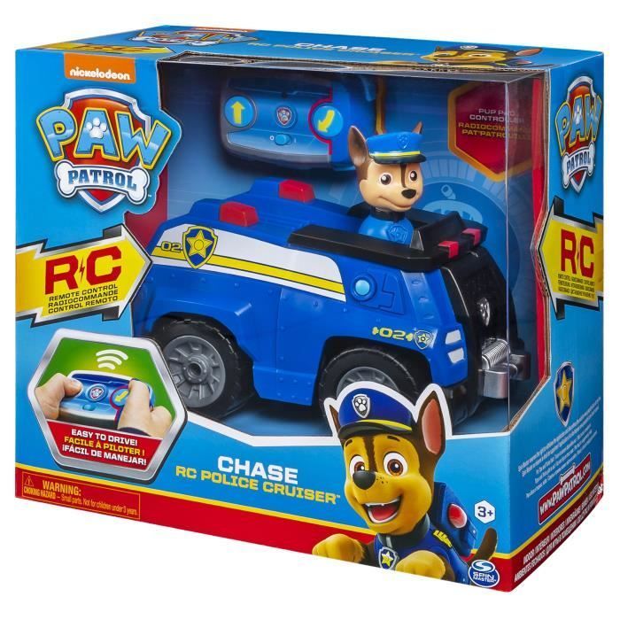 Chase Radio Controlled Vehicle - PAW Patrol - 2.4 GHz Technology - Suitable for Small Hands