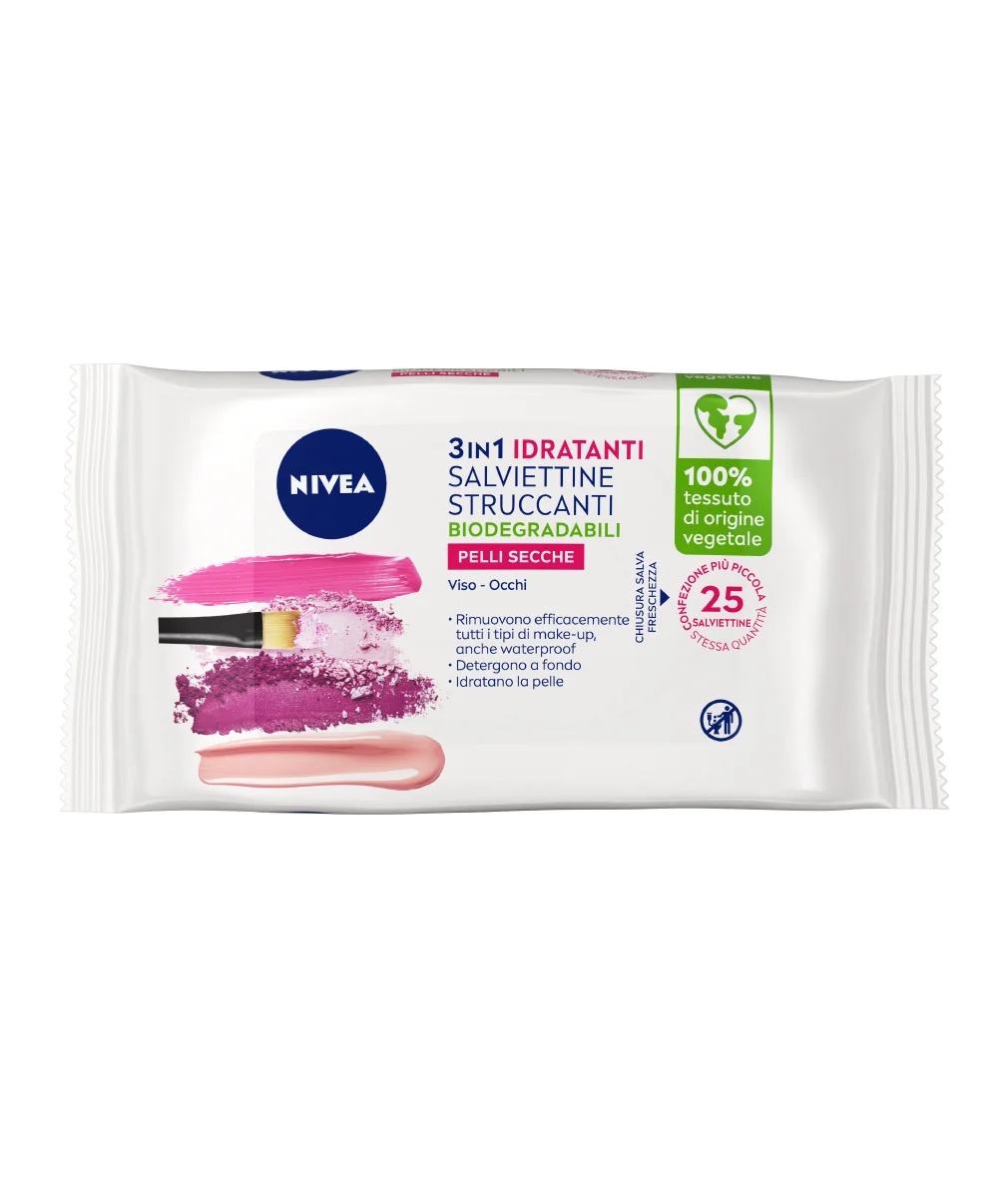 NIVEA Nivea meigieemalduslapid kuivale ja tundlikule nahale