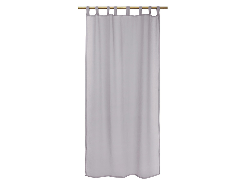 Firana Peking szelki 135x245 cm szara