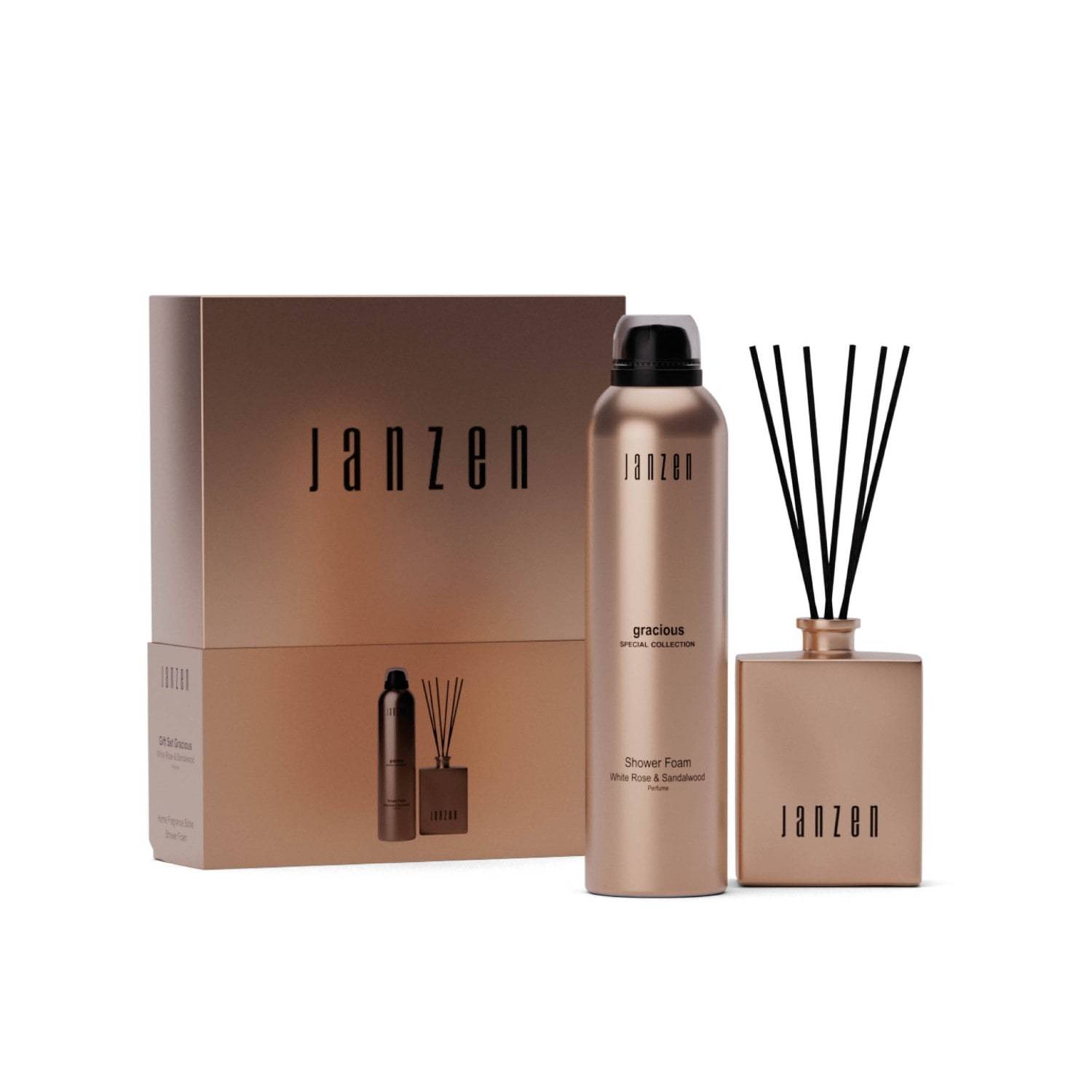 Janzen „Gracious Gift Set S“ kūno priežiūros rinkinys namams ir kūnui – 1 vnt.