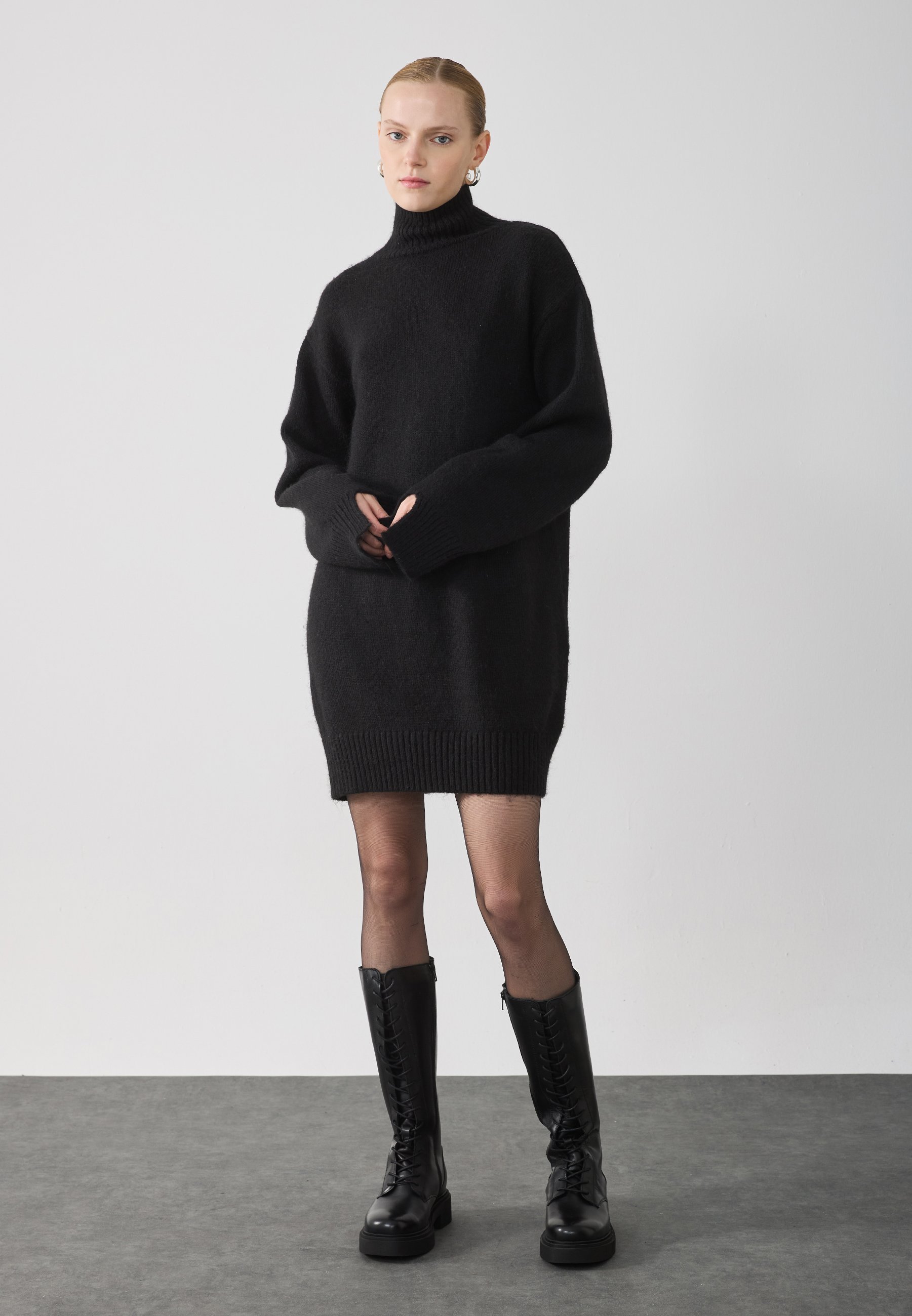 Zign LEATHER - Veterschoenen - zwart