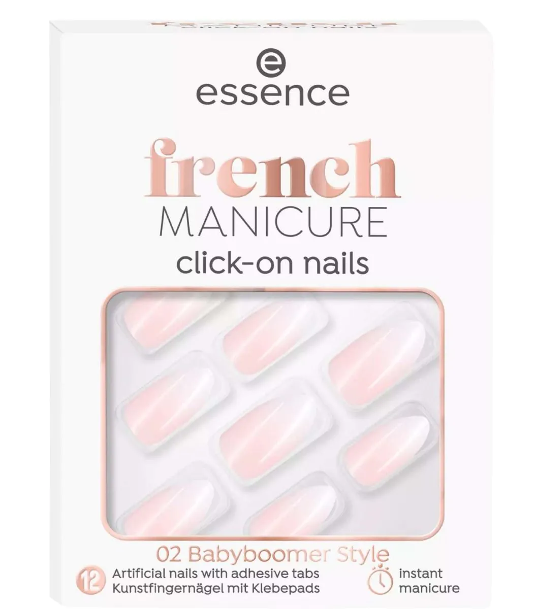 Essence French manicure click-on nails, 02