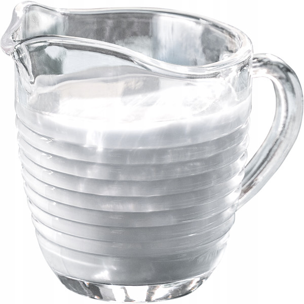 KADAX Dzbanek do mleka i śmietanki w paski 200 ml