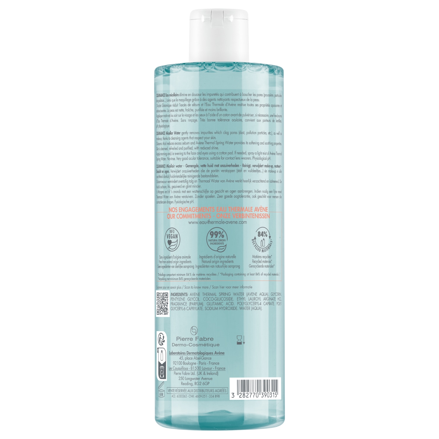 Avène Micellair Reinigingswater - 400 ml