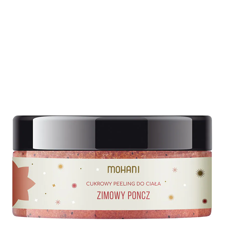 Mohani Zimowy Poncz - Cukrowy Peeling do ciała160 g