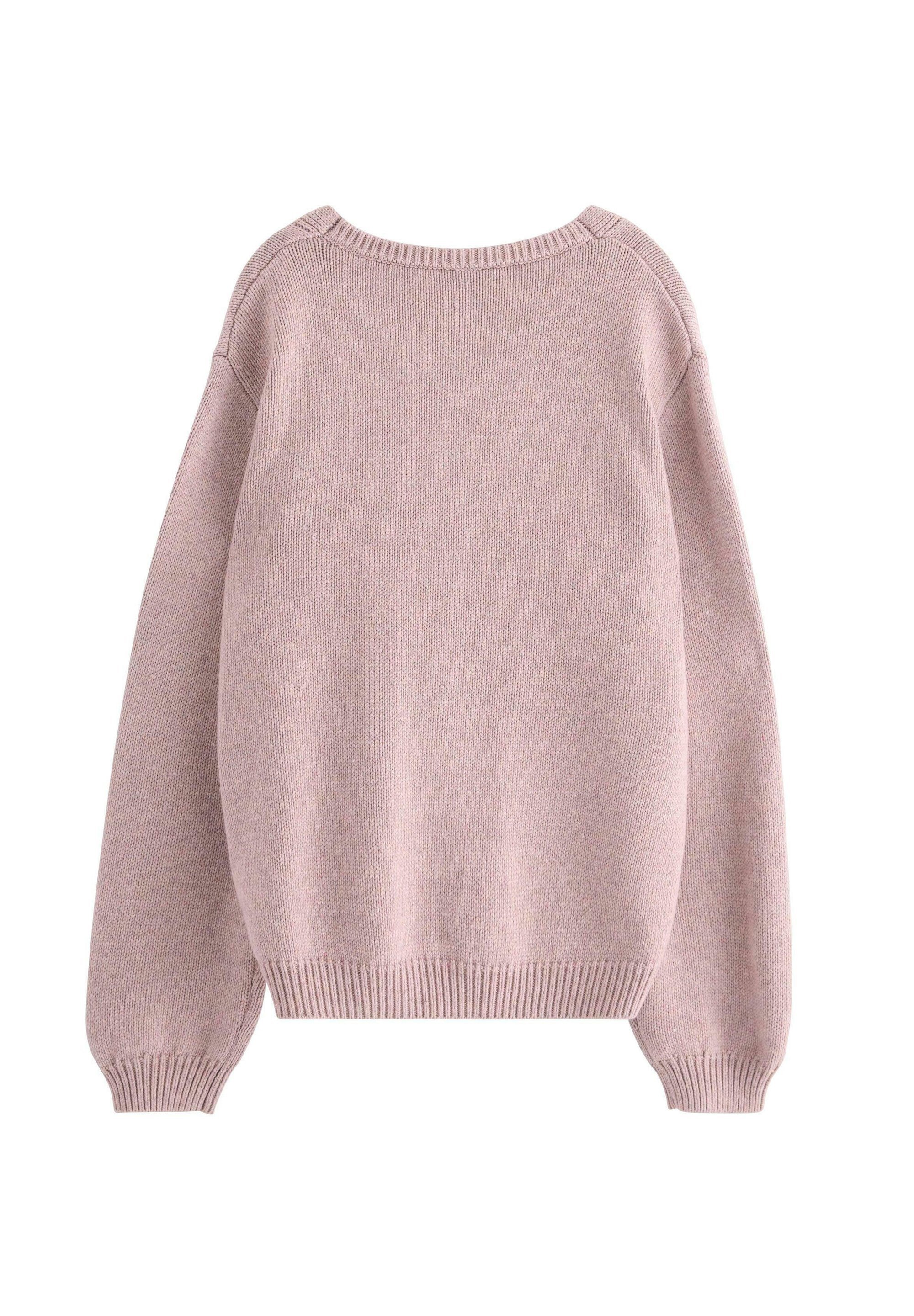 Lindex TAMMY - Cardigan - donker stoffig lila