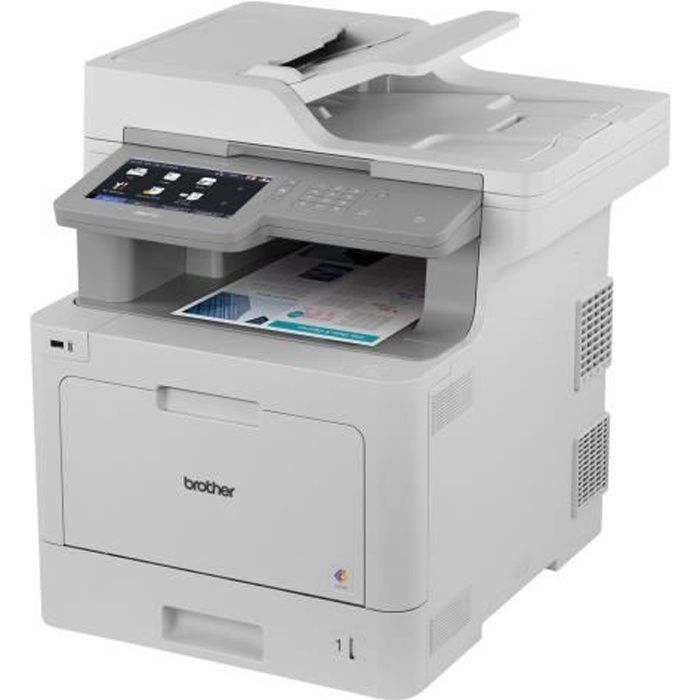 Impresora multifunción láser a color Brother MFC-L9570CDW - Tamaño legal (216 x 356 mm) - hasta 33 ppm
