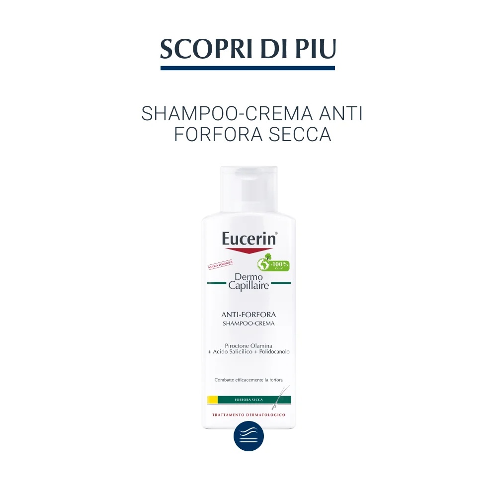 EUCERIN Eucerin DermoCapillaire šampon gel protiv prhuti 250 ml protiv masne prhuti