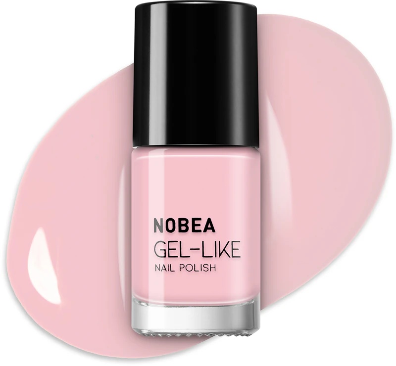 NOBEA „Day-to-Day“ 3 dalių nagų lako rinkinys su viršutiniu sluoksniu. „Best of Nude Nails“.