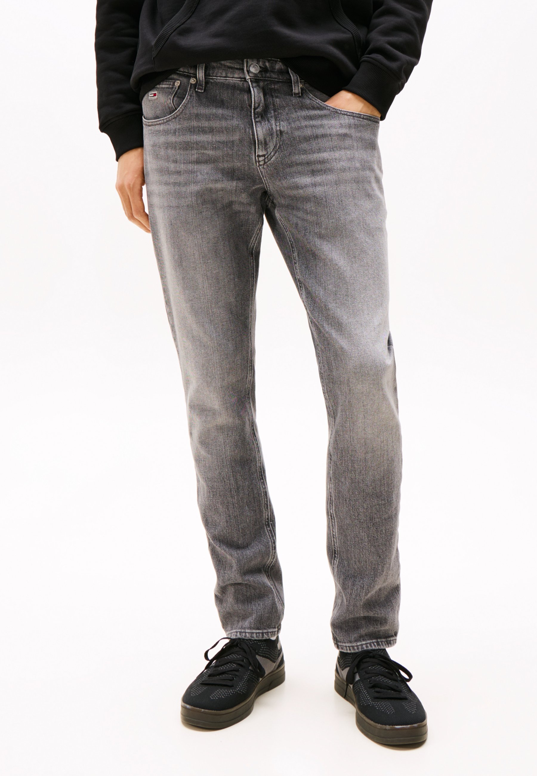 Tommy Jeans SCANTON - Jean slim - Gris denim