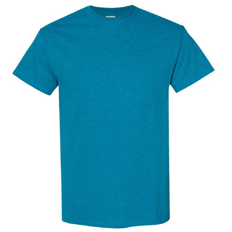  Camiseta Básica De Manga Corta Gildan Heavy Cotton 100% Algodón Gordo