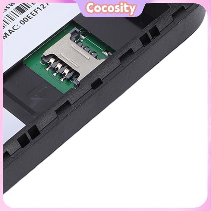 Punto de acceso móvil Cocosity 5G, punto de acceso WiFi 5G LTE portátil, enrutador WiFi de viaje, alta velocidad de 300 Mbps, se conecta a su video