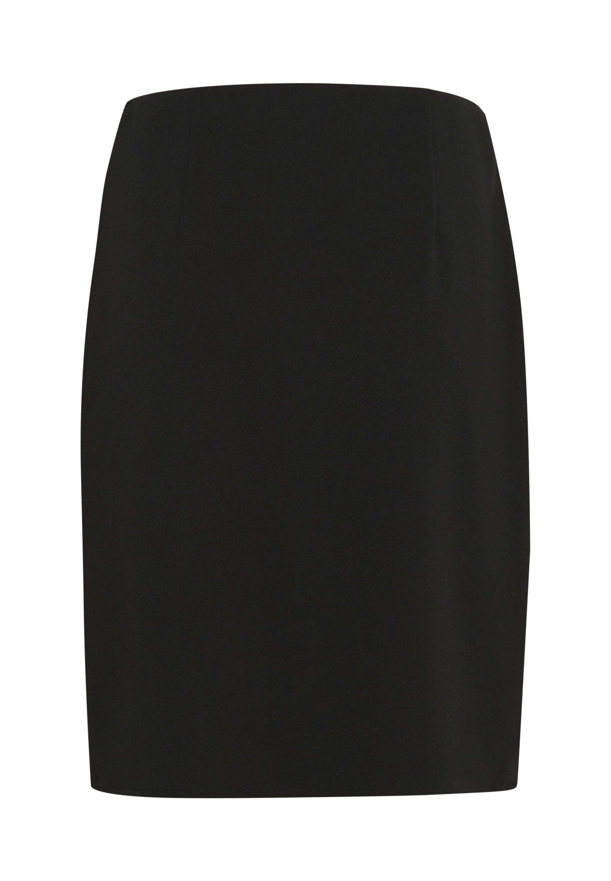 Kaffe KATHEA - Spódnica kopertowa - głęboka czerń