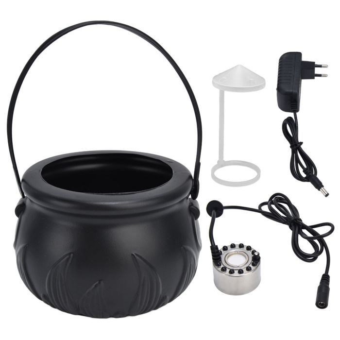 Färgglad Halloween LED Dekorativ Kruka Förstoftande Festivalatmosfär AC100-240V