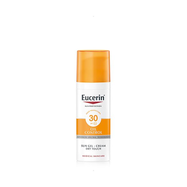 Gélový krém na opaľovanie s ochranným faktorom proti mastnote SPF 30 Ochrana pred slnkom z lekárne