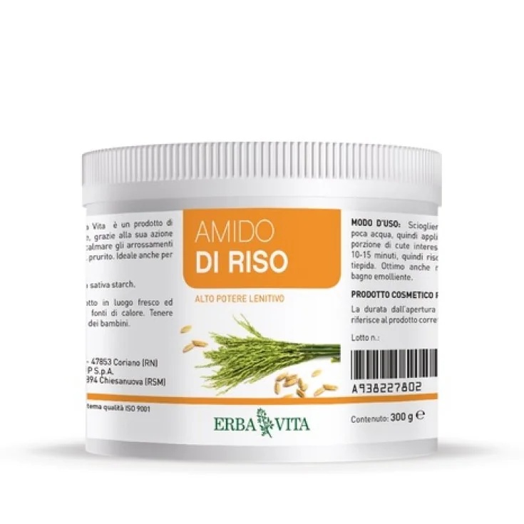 Amido de arroz ERBA VITA frasco 300 g