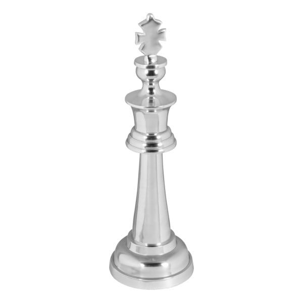 FineBuy Figurka dekoracyjna Aluminium srebrny