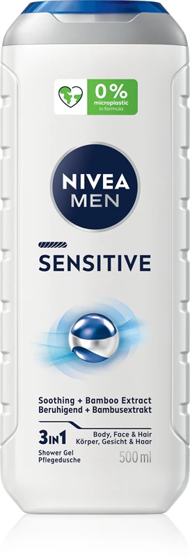 NIVEA MEN Sensitive dušo želė vyrams