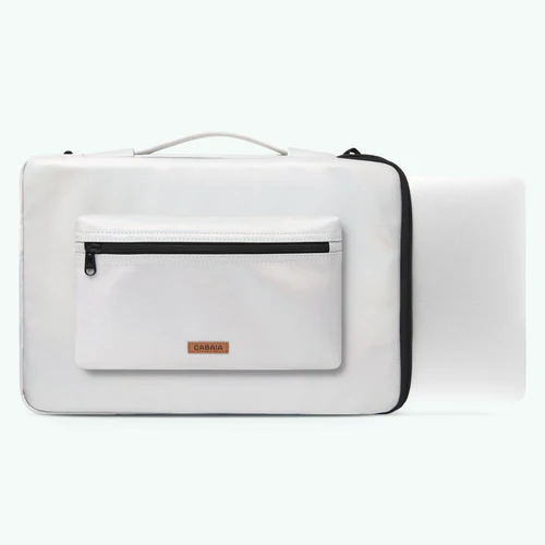 Cabaia Saint Sever Laptop-Hülle, Silber, 15/16 Zoll Laptop-Hülle