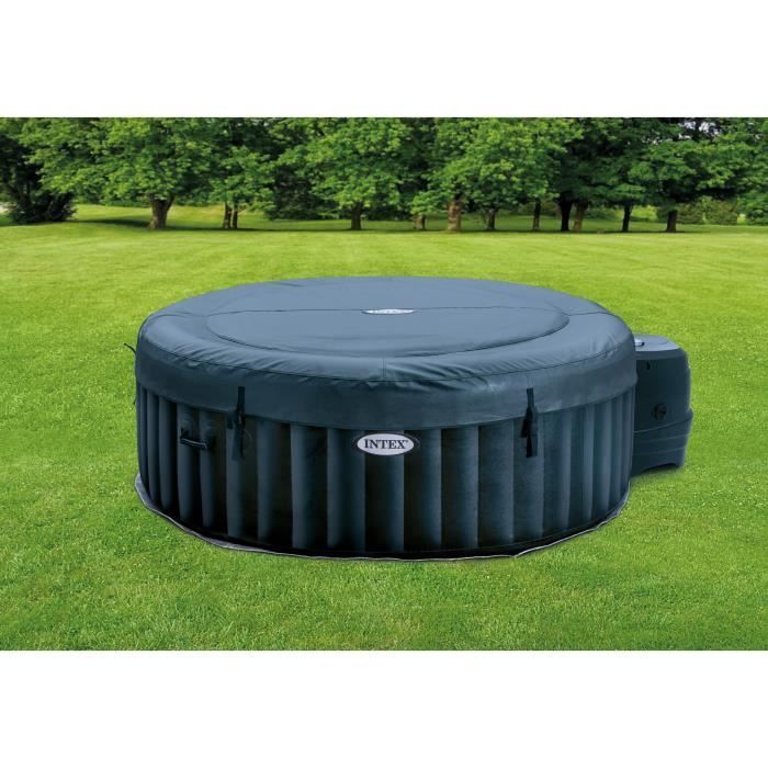 Spa hinchable INTEX - Azul marino - 196 x 71 cm - 4 plazas - Redondo - 28430EX