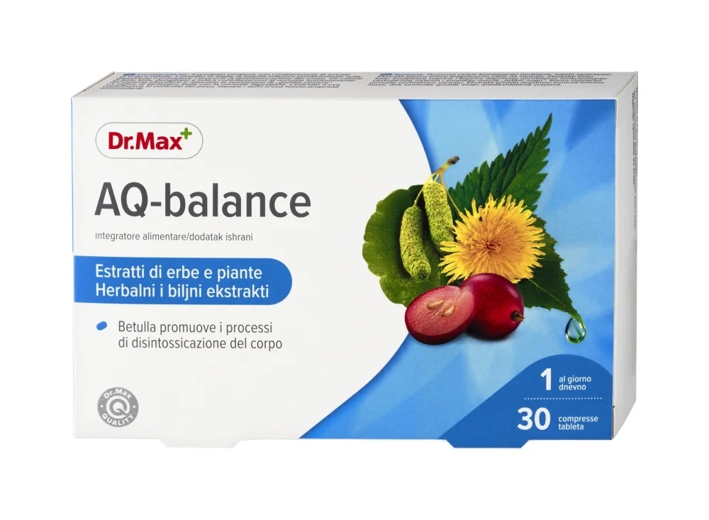 DR. MAX Dr. Max Aq-Balance 30 tabletten Reinigende werking