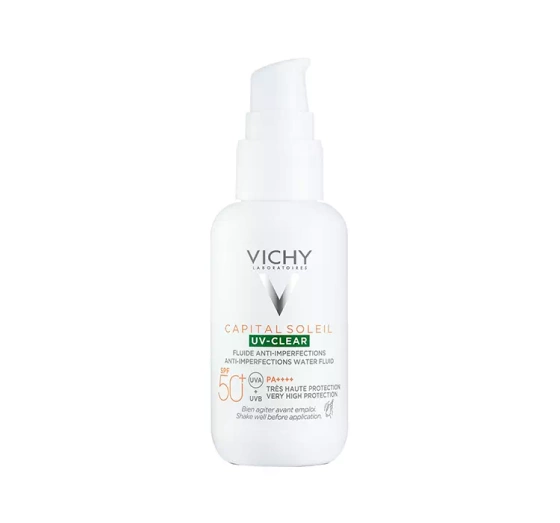 Vichy Capital Soleil UV Clear fluid ochronny do twarzy SPF50  40 ml