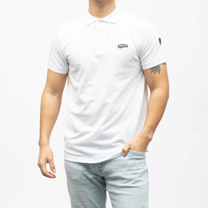 KAPORAL Men's Jamilo Cotton Polo Shirt with Embroidered Logo
