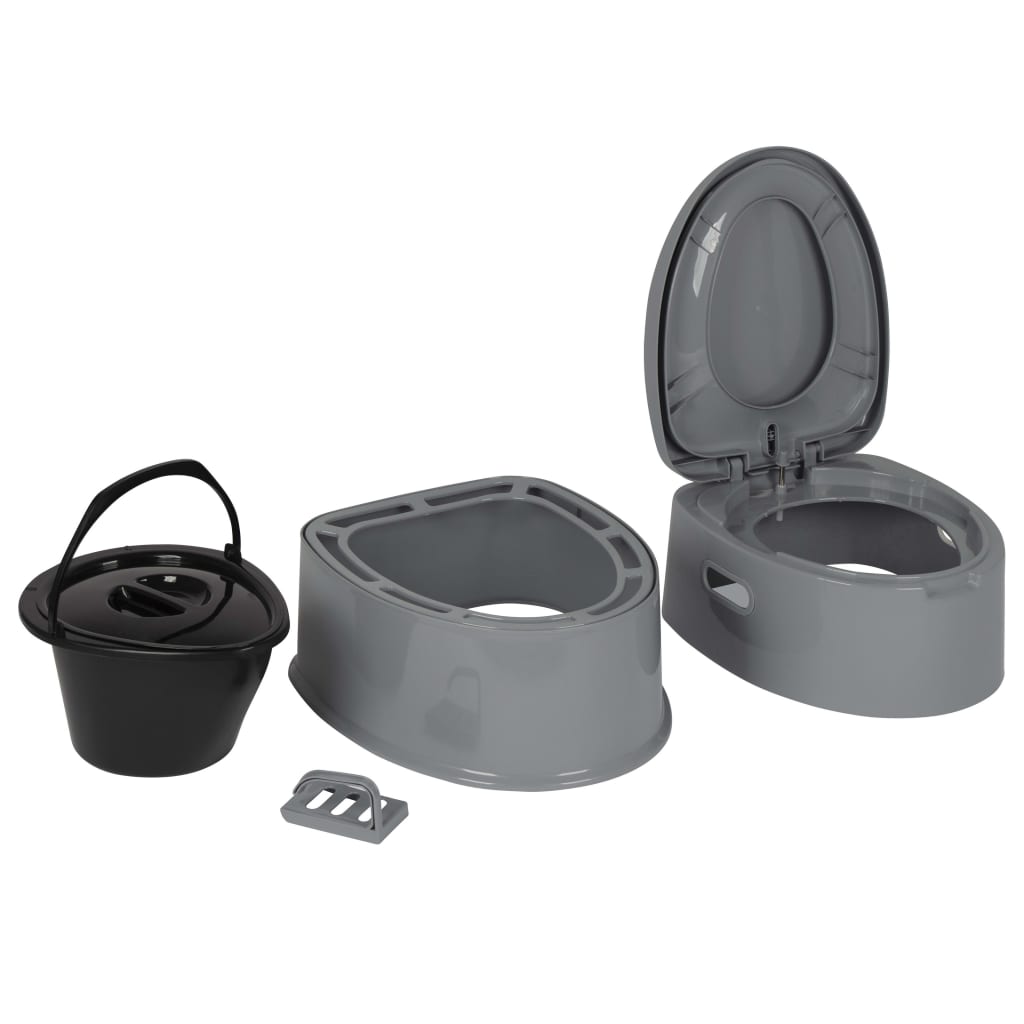 Banheiro portátil Bo-camp cinza