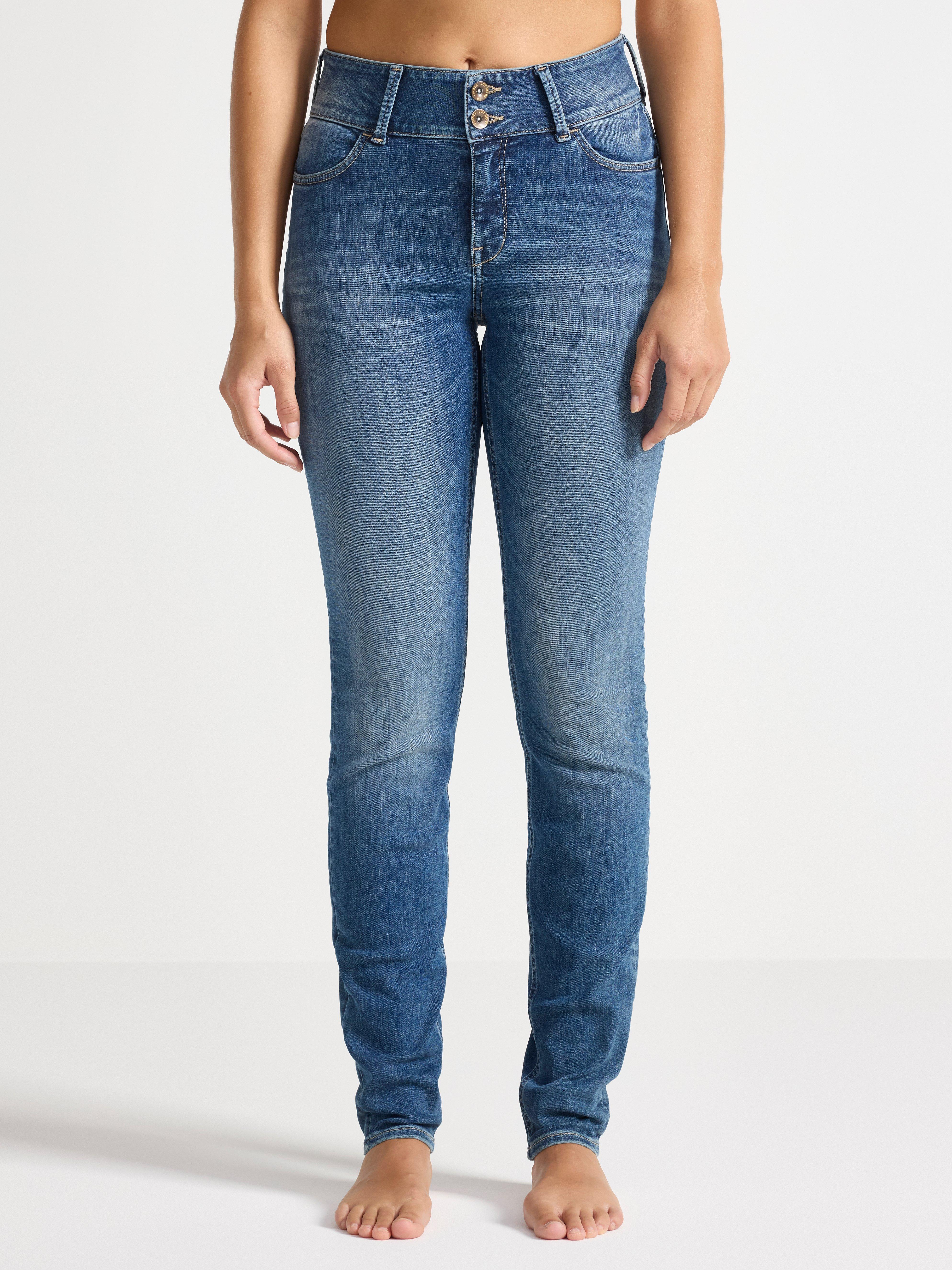 SLIM Lilly  jeans med superstretch Denim blue