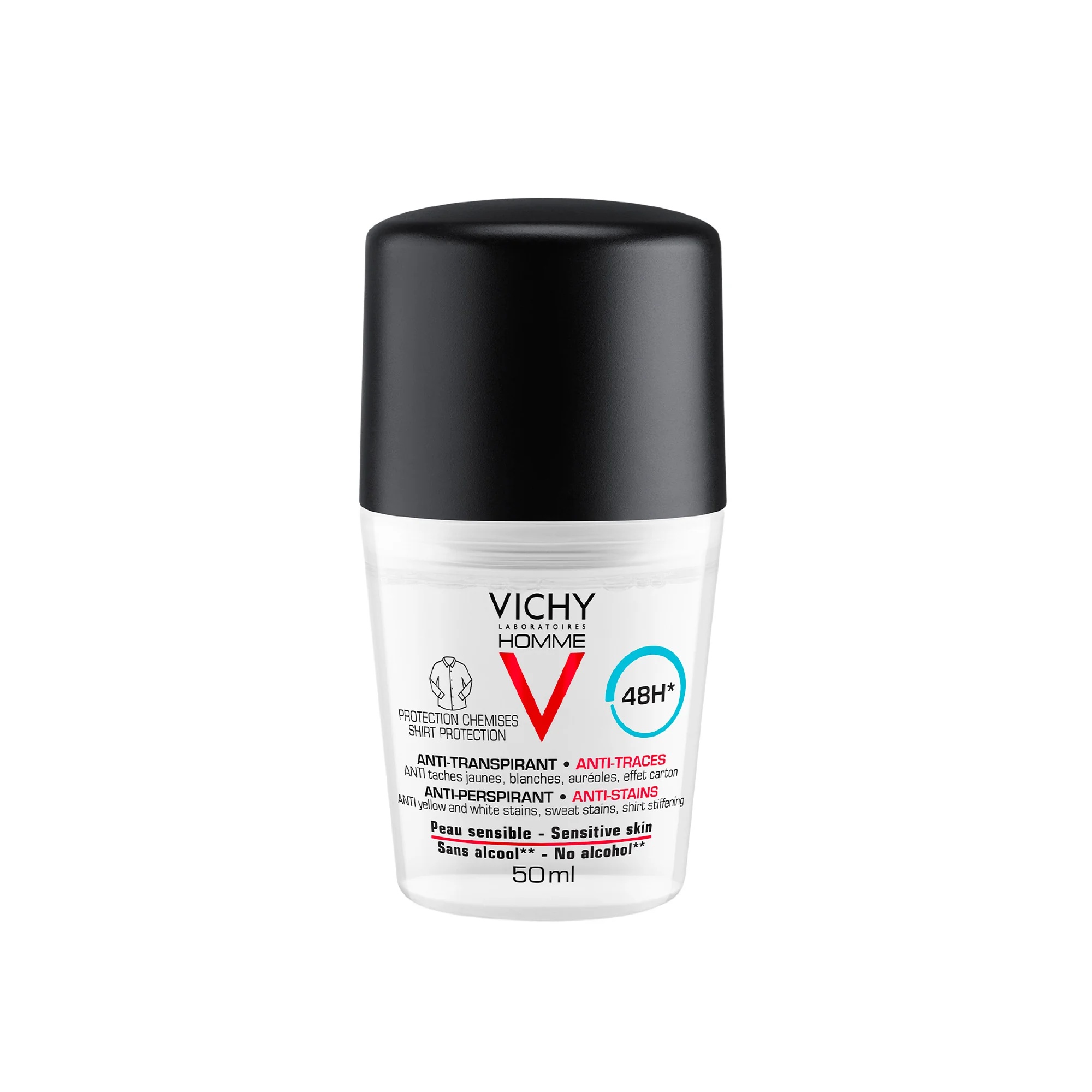 VICHY Vichy Homme Deo Anti-Stain 50 ml Antitranspirant