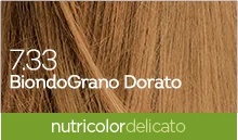 BIOKAP Biokap Nutricolor Delicado Coloração Orgânica para Cabelo 7.33 Louro Trigo Dourado