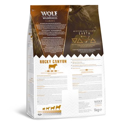 Wolf der Wildnis „Elemente“ Gemischtes Probepaket
