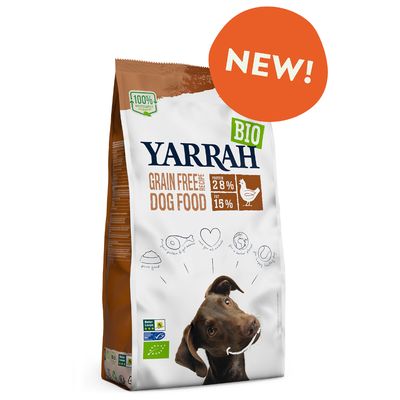 Yarrah Organic sans céréales au poulet bio