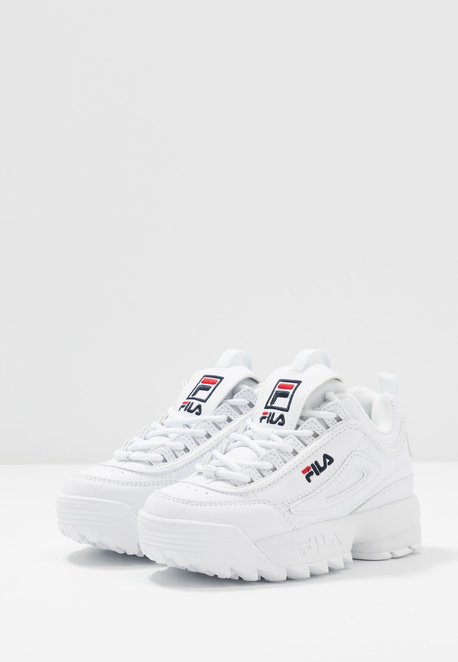 Fila DISRUPTOR KIDS TEENS UNISEX - Sneakers - wit