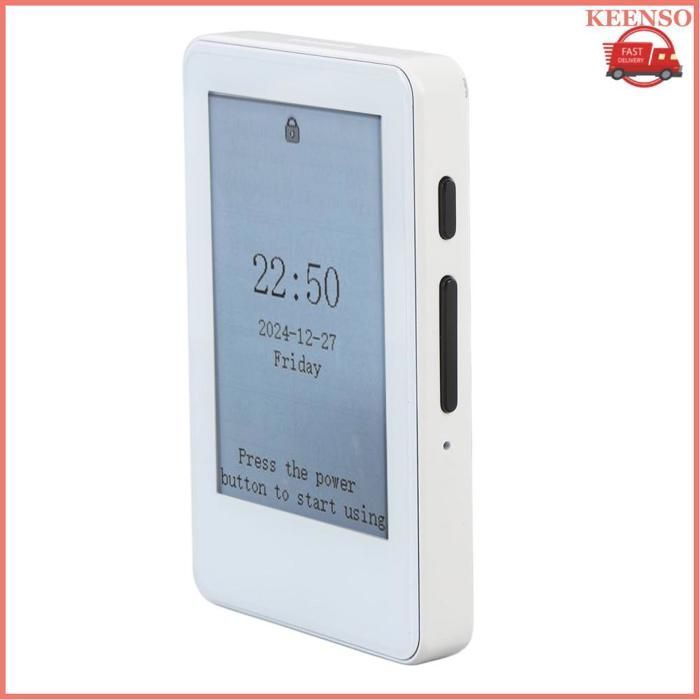 Piccolo e-reader da 2,7 pollici, eReader touchscreen con lettore MP3, supporto esteso
