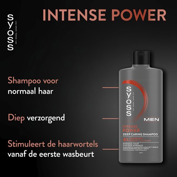 Syoss Men Power Deep Caring sampon<br>440ml