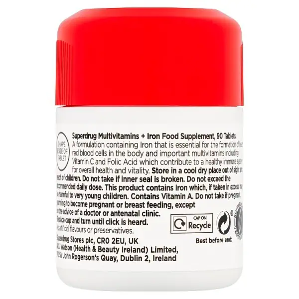 S/D MULTIVITAMINAS COM FERRO 90S
